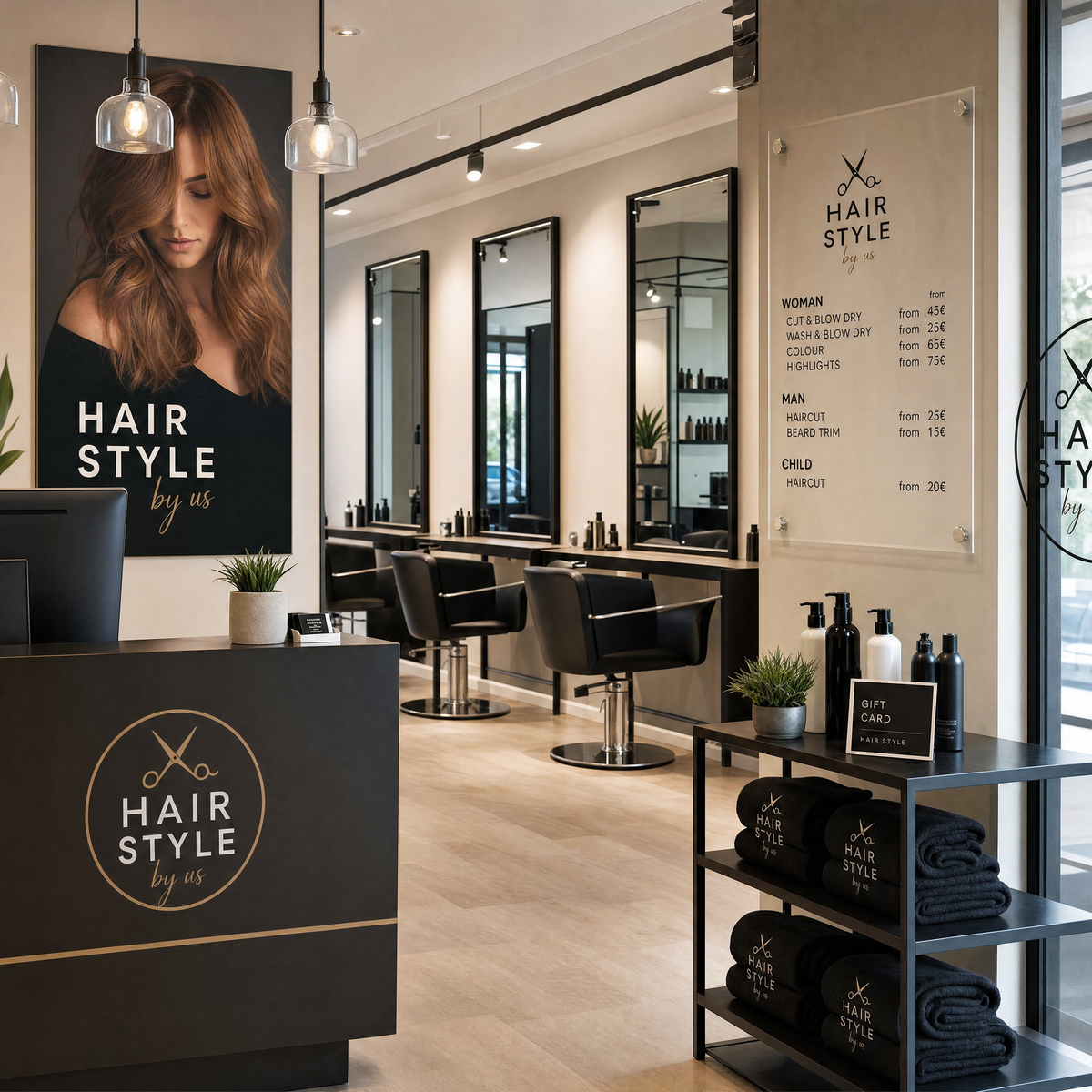 Drucklösungen für Friseursalons