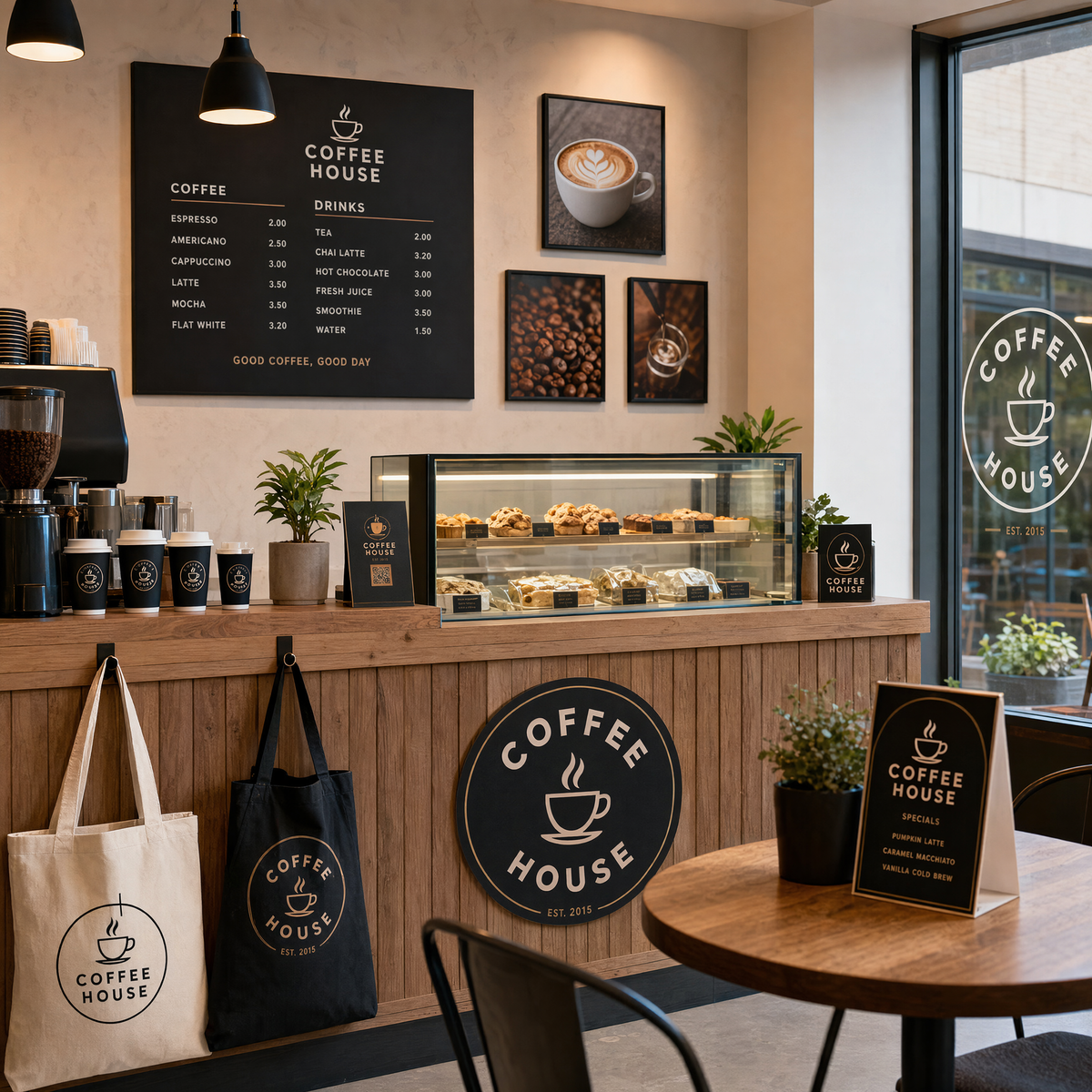 Drucklösungen für Cafés