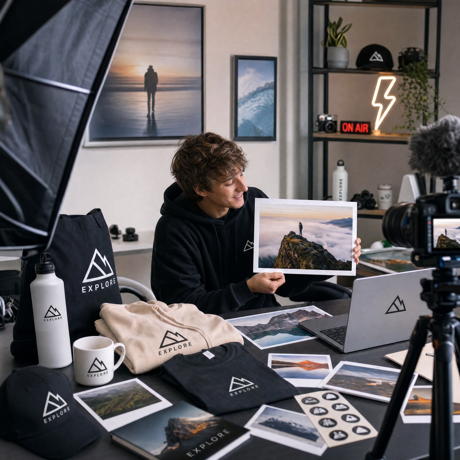 Soluzioni di stampa per content creator