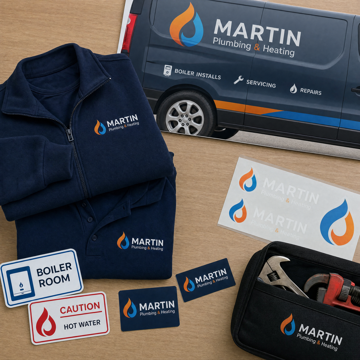 Printoplossingen voor loodgieters en installateurs